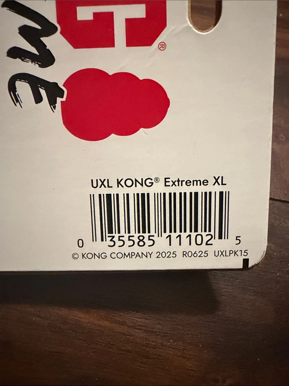 KONG EXTREME BLACK Original Rubber Dog Chew / Size XL* Lot Of 2